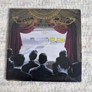 Fall Out Boy From Under the Cork Tree vinyl Black Red Split color record Rare